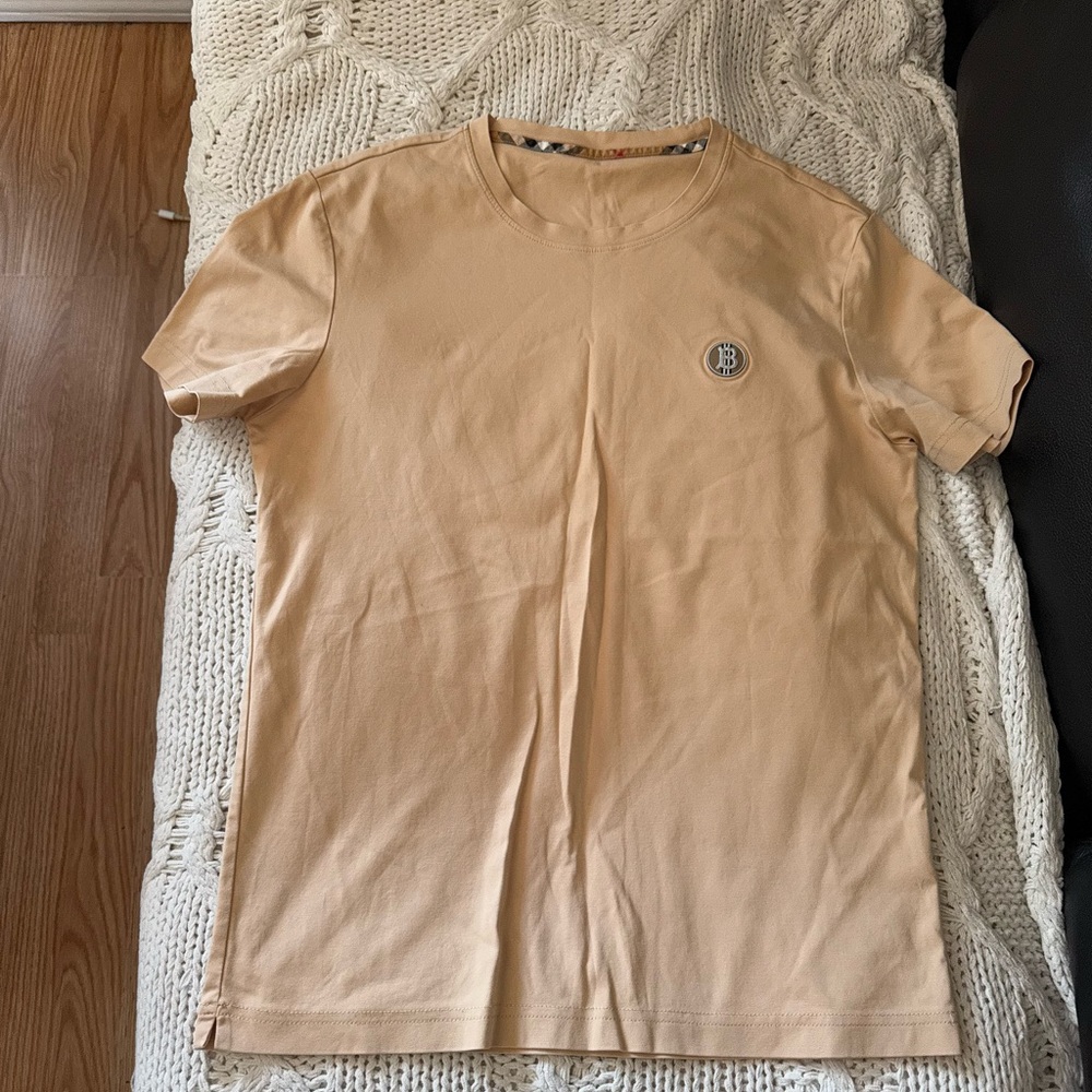 Peach Crew Neck T-Shirt
